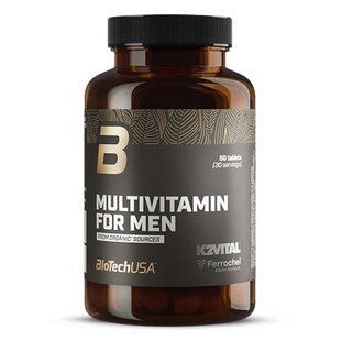 Multivitamin for Men from Organic Sources, 60 таблеток BTU-23714 фото