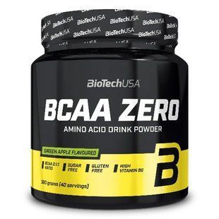 BCAA Zero, 360 г, зелене яблуко BTU-07412 фото