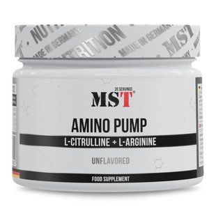 Передтренувальний комплекс, Amino Pump, порошок, 300 г, без смаку MST-11298 фото