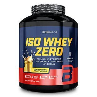 Iso Whey Zero, 1816 г, каталонський карамельний крем BTU-23840 фото