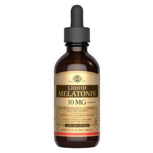Solgar Liquid Melatonin, 10 мг (59 мл) 18394-01 фото