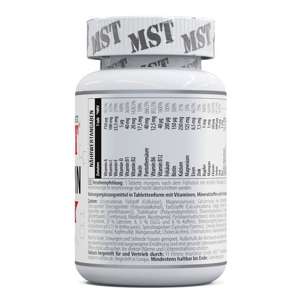Мультивітаміни, Vitamin Kick, 60 таблеток MST-20678 фото