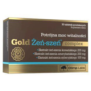 Gold Żeń-Szeń Complex (30 таблеток) 10404-01 фото