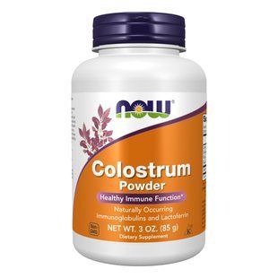 Colostrum Powder, 85 г NOW-20106 фото