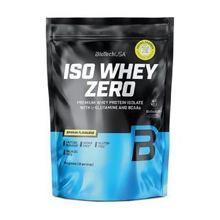 Сироватковий протеїн (ізолят), Iso Whey, 454 г, банан BTU-23841 фото
