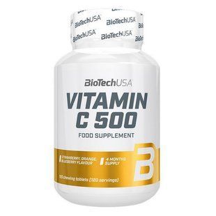 Vitamin C 500, 120 жувальних таблеток BTU-01117 фото