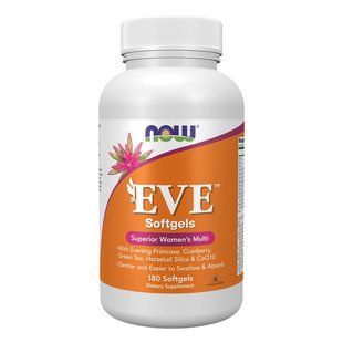 Мультивітаміни для жінок, EVE&trade;, 180 софтгелів NOW-05460 фото