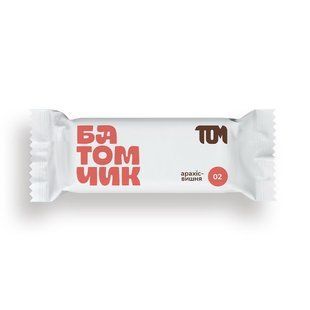 Батомчик, 45 г, арахіс з вишнею TOM-23817 фото