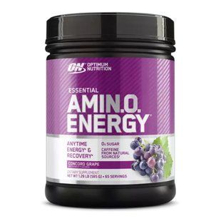 Комплекс амінокислот, Amino Energy&reg;, порошок, 585 г, виноград Конкорд ON-03850 фото