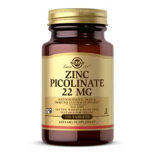 Zinc Picolinate, 22 мг (100 таблеток) 11059-01 фото