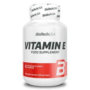 Vitamin E, 100 софтгелів BTU-18109 фото