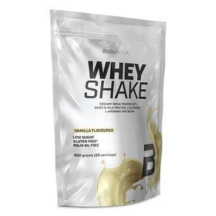 Whey Shake, 500 г, ваніль BTU-24949 фото