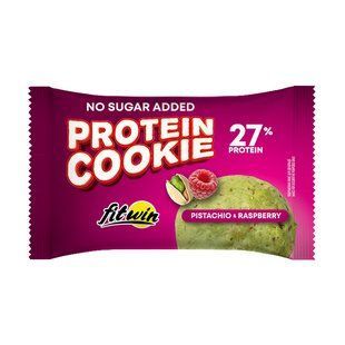 Протеїнове печиво, Protein Cookie, 40 г, фісташка та малина FW-24523 фото