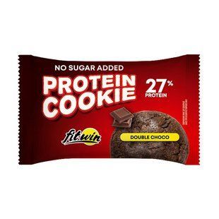 Протеїнове печиво, Protein Cookie, 40 г, подвійний шоколад FW-24497 фото