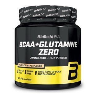 BCAA + Glutamine Zero, апельсин (480 г) 11110 фото