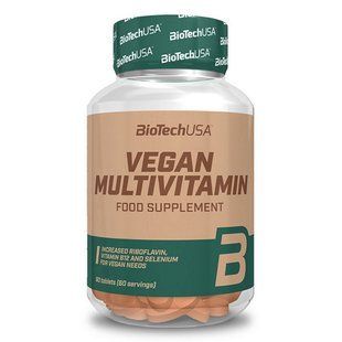 Vegan Multivitamin, 60 таблеток BTU-20131 фото