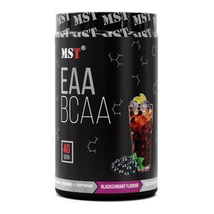 BCAA & EAA Zero, чорна смородина (520 г) 11084 фото
