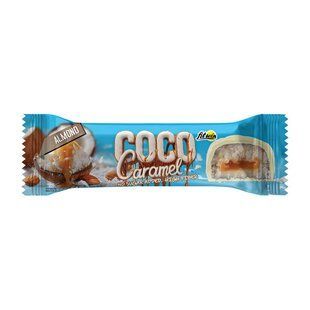 Батончик, Coco Caramel, 40 г, мигдаль FW-23303 фото