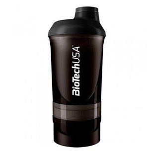 Wave+ Shaker, 600 мл + 200 мл + 150 мл, димчасто-чорний BTU-06596 фото