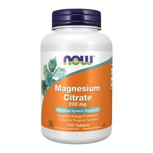 Magnesium Citrate, 200 мг (100 таблеток) 10421-01 фото
