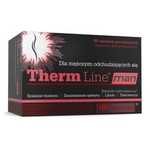 Жироспалювач, Therm Line&reg; Man, 60 таблеток OL-07987 фото